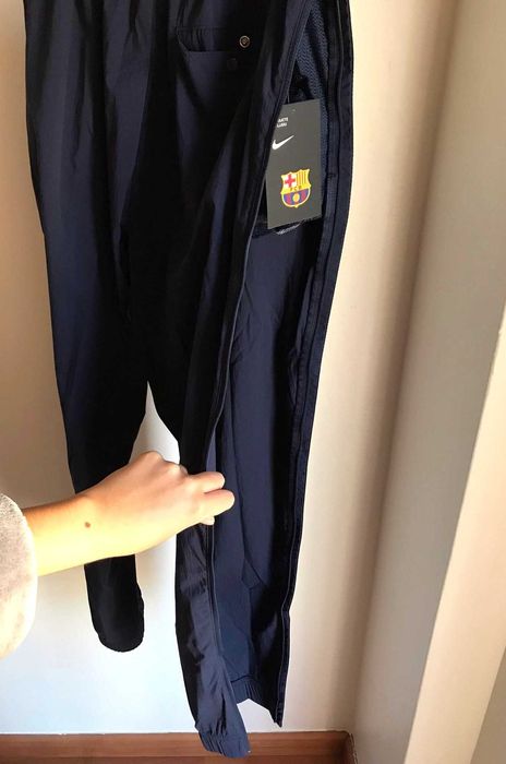 Calças mulher Nike FC Barcelona La Liga woman futebol calças jogger dri fit fato treino