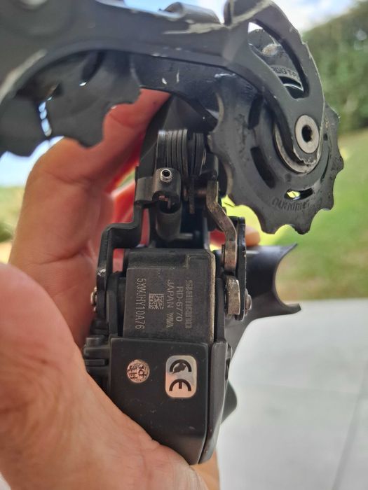 Desviador trazeiro shimano di2 10 vel