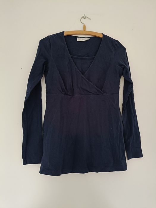 Bluzka z długim rękawem do karmienia ciążowa 2hearts rozmiar s