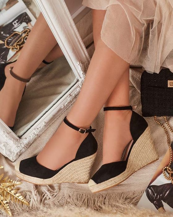 36 37 38 sandały 39 40 41 espadryle na koturnie z sznurkiem jutowym la