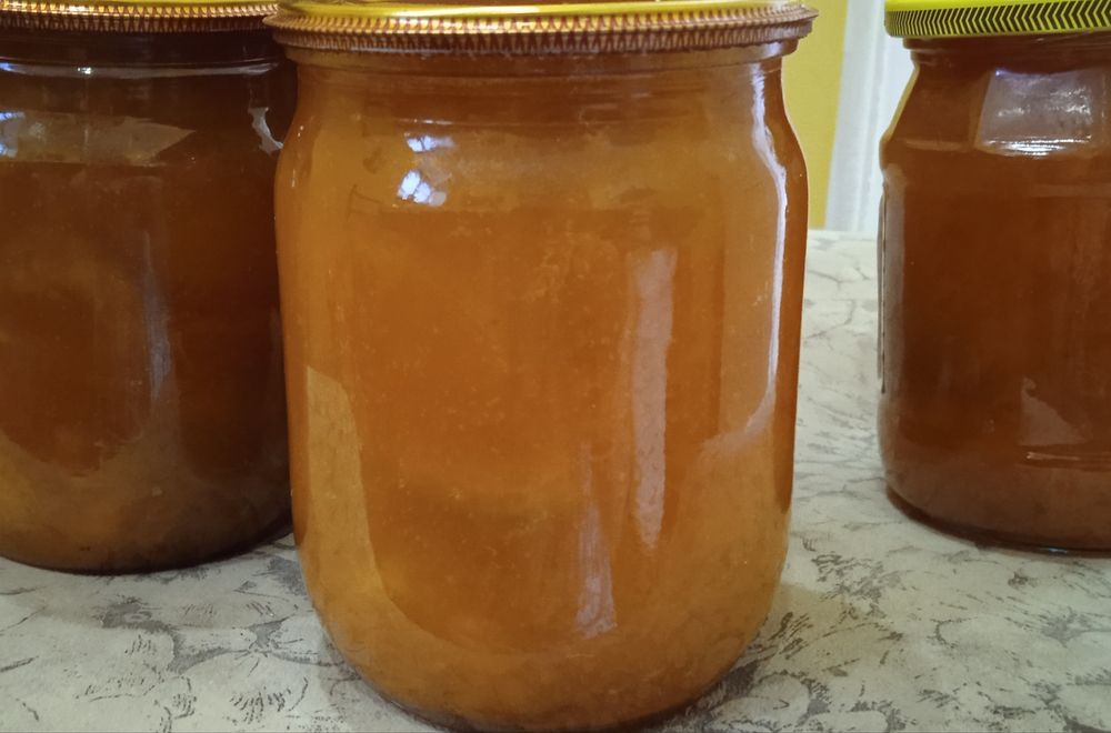 Варення груша, інжир, кизил, персик, черешня