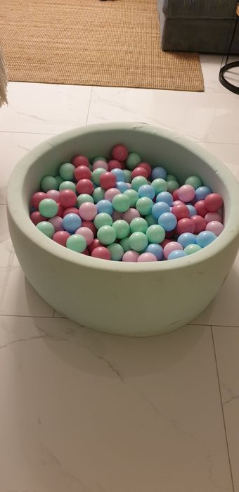 Basen XXL z piłeczkami 55mm, 350 sztuk