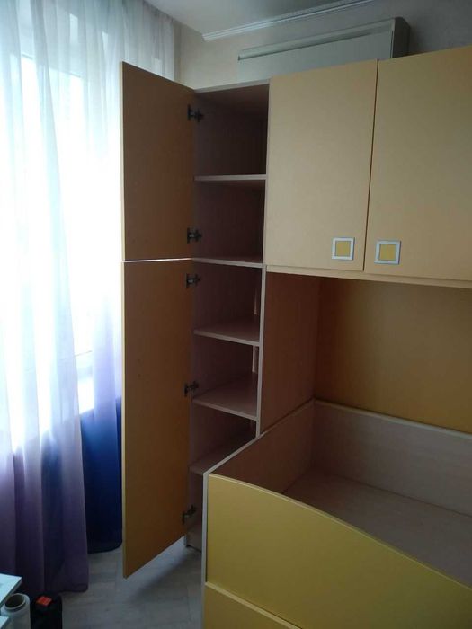 НОВЕ ліжко двоярусне з ШАФАМИ матраци