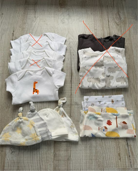 Фірмовий набір одягу для новонароджених next 50,56,62,68,74 розміри