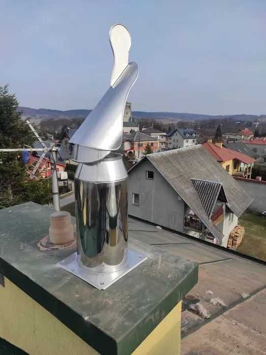 Rozwiercanie, frezowanie kominów. Kominy izolowane.
