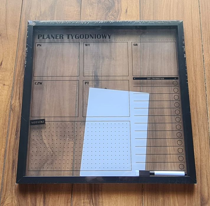 Tablica szklana 40x40 - NOWA