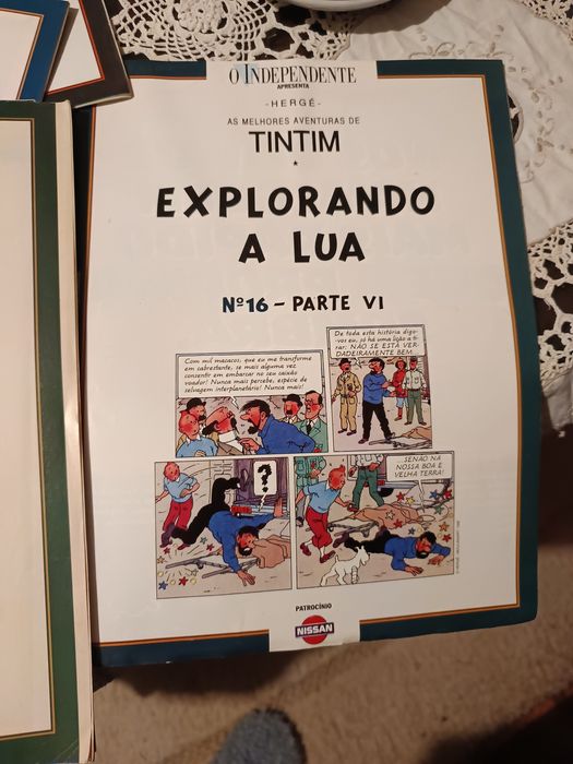 Makey Donald livros banda desenhada antigosTin-Tin para coleção antigo