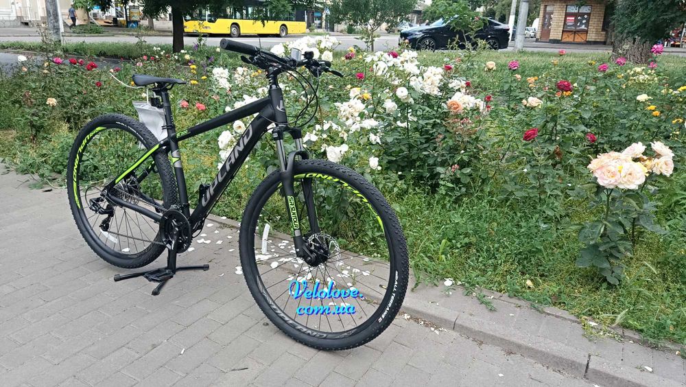 МТБ велосипед 29", 24 швидкості, вилка Suntour, гідравлика