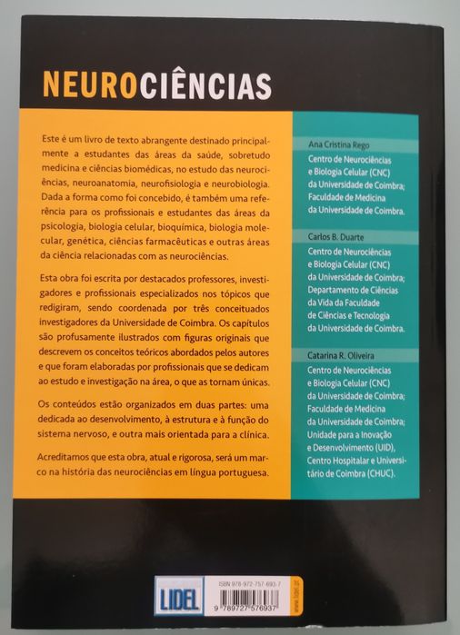 Neurociências Ana Cristina Rego