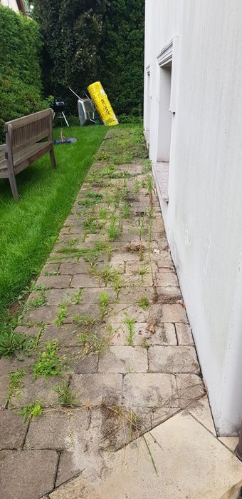 Mycie kostki brukowej dachów elewacji itp