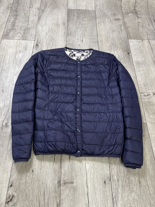 Maddison куртка микропуховик L размер женская стеганая двустороняя