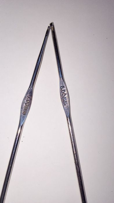 Agulhas de Croché - 1mm e 3mm