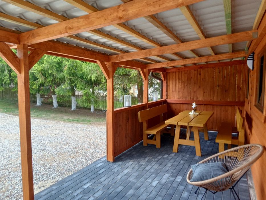 Domek 6 os.  Nr. 3 nad jeziorem jacuzzi ,sauna  na obiekcie