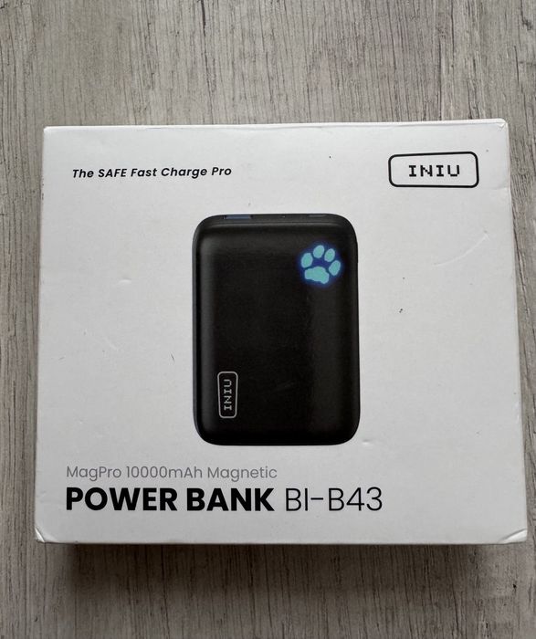 INIU зовнішній акумулятор 10000 мАг, Qi2 MagSafe, PD 30W, для iPhone