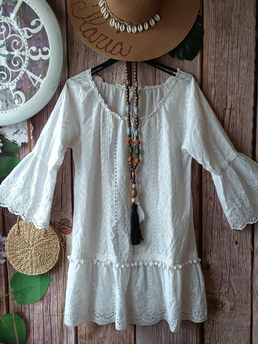 Пляжне плаття туніка. Р 48-50. Оверсайз