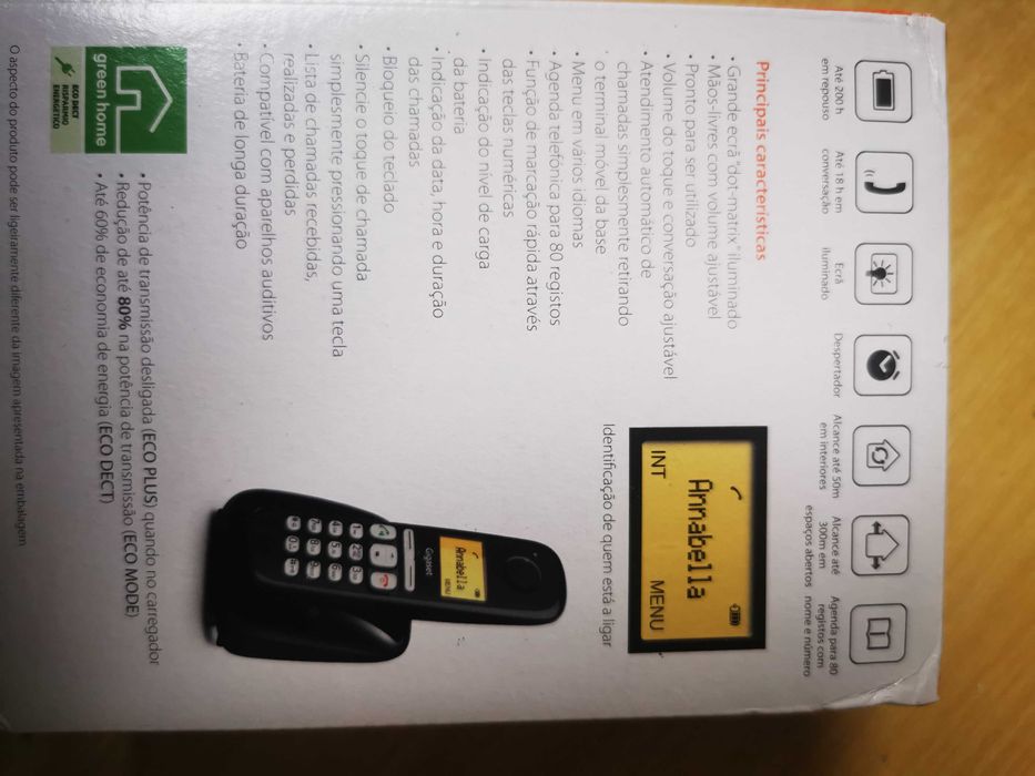 Telefone gigaset novo