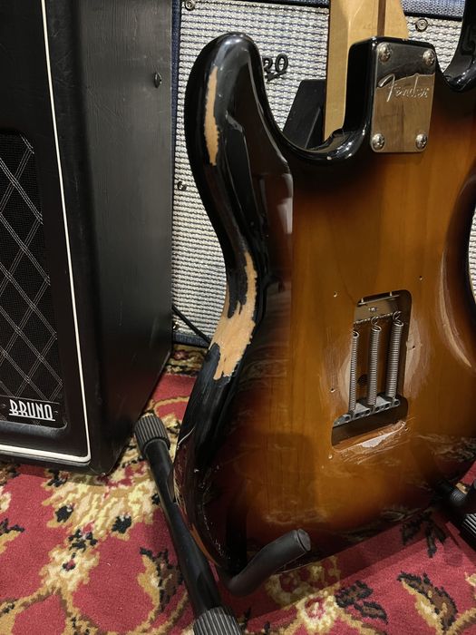 Fender stratocaster mexico japan squier gitara elektryczna frankenstrat