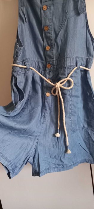 Macacão de calção, ganga - 38 - Springfield