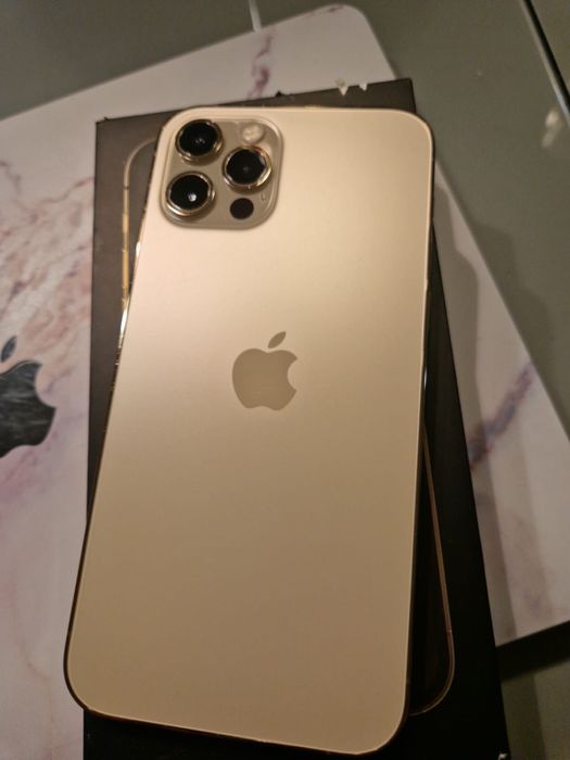 Smartfon Apple IPhone 12 pro 128 gb zloty