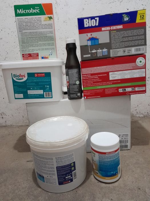 Bakterie aktywatory szamb oczyszczalni NeoBac  Biofos  BIO7 Microbec