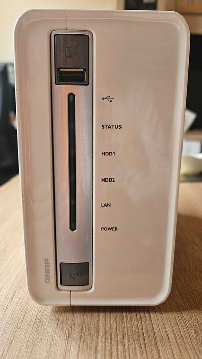 Dysk zewnętrzny - Serwer plików NAS -firmy QNAP TS-212P