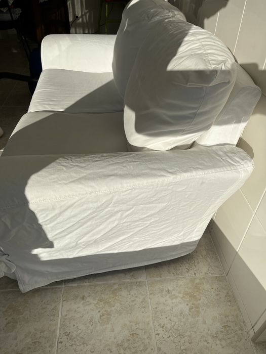 Sofá branco IKEA