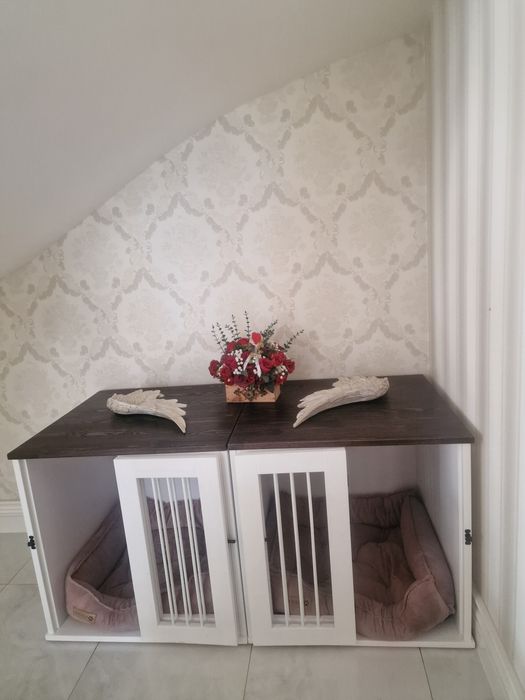 2 kennele dla małych psów