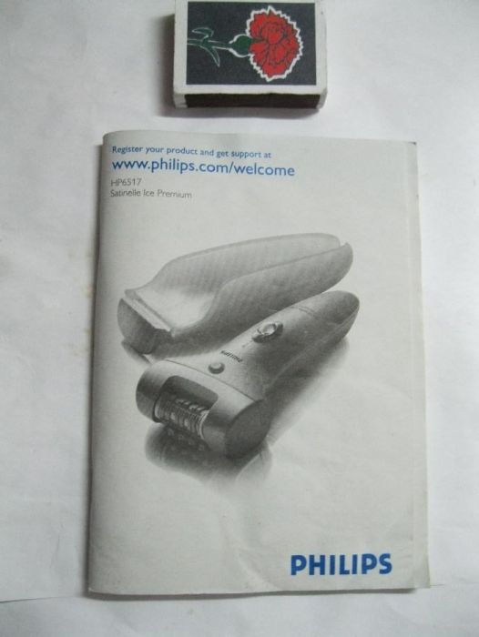 Инструкция на эпилятор Philips Satinelle Ice Premium HP6517