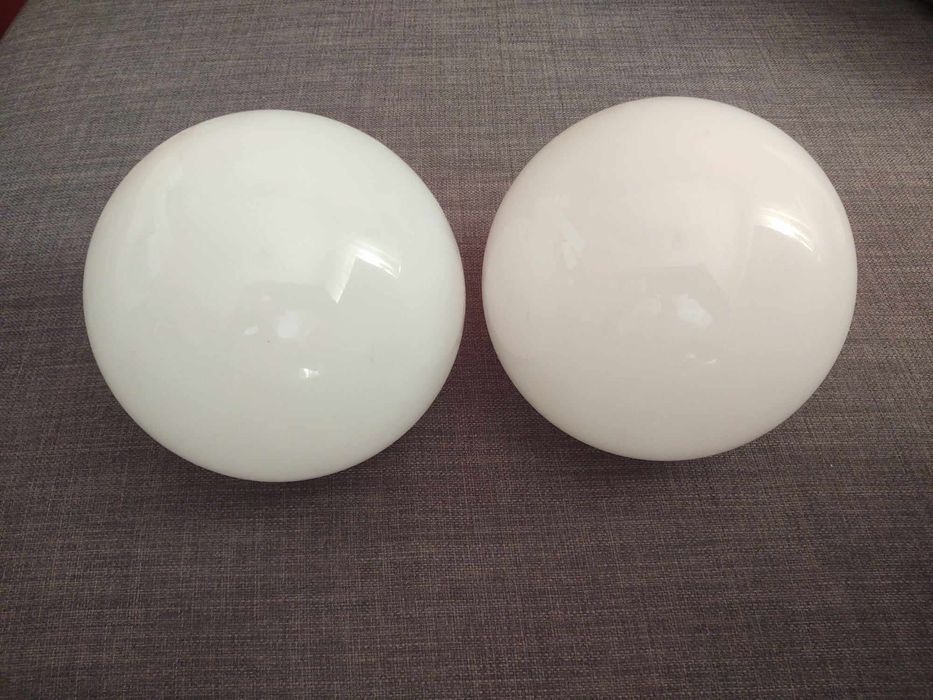 2 klosze szklane kule