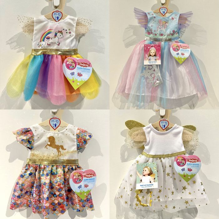 Сукні для ляльок Baby Born від Heless 35–45 см. Німецький бренд