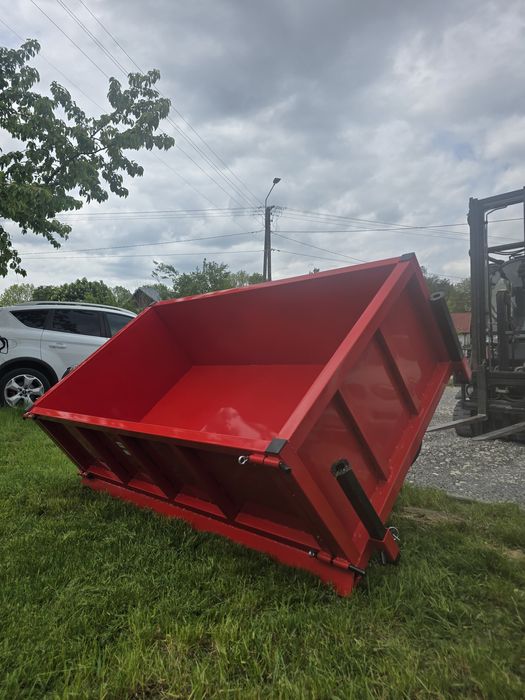 Nowa skrzynia transportowa z kiprem hydraulicznym 1.5 m AGROPRZEM