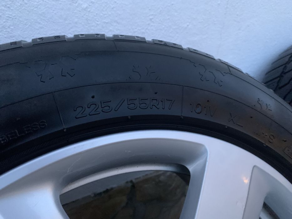 Jantes 17 audi pneus 225.55.17