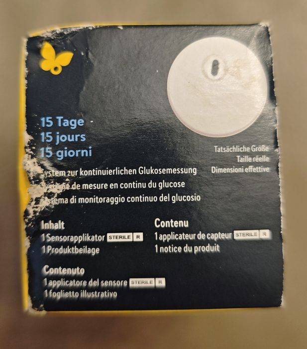 sensor FreeStyle Libre 3 Plus firmy Abbott