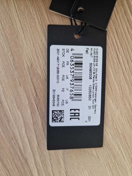 Czapka zimowa Hugo Boss czarna