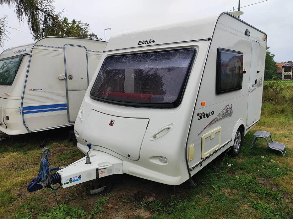 Elddis Antigua  Wyjątkowa mała 2 os Przedsionek Mover RATY