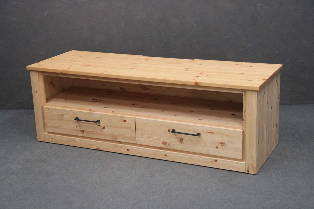 SZAFKA Drewniana RTV Sosnowa olejowana 154 cm BGM24.pl B 8289 -40%