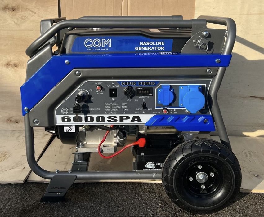 Генератор бензиновий 5 кВт CGM 6000SPA