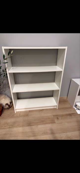 Regal Billy bialy niski ikea