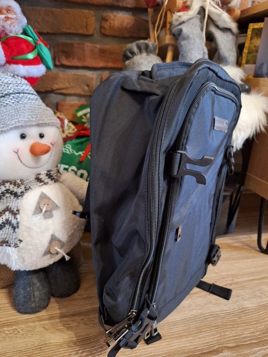 Plecak podróżny Zagatto, czarny plecak unisex
