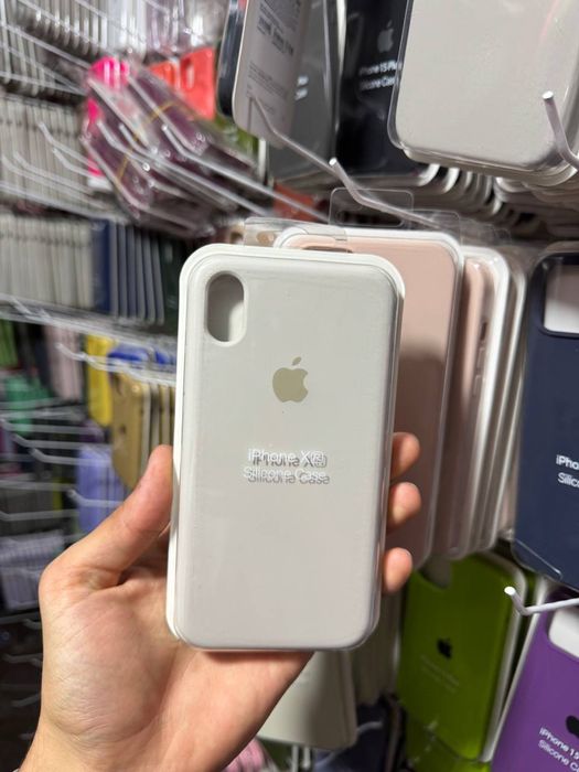 Чехол для айфон XR и другие silicone case iphone