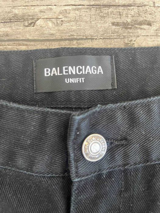 BALENCIAGA lost tape flared jeans  | Кльош джинсы