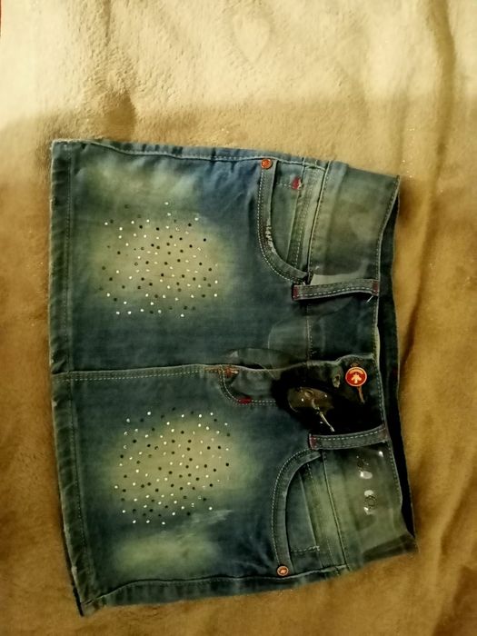 Джинсова спідниця