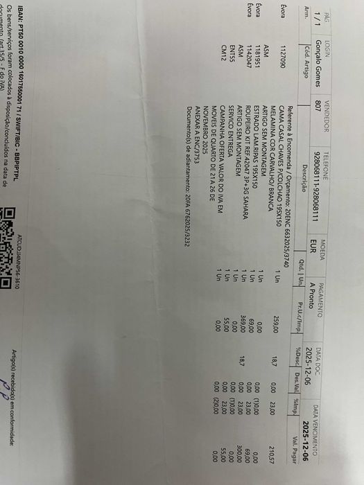 Roupeiro novo à venda