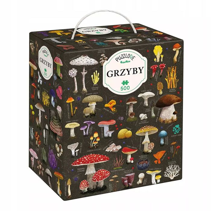 Puzzlove CzuCzu 500 elementów. Grzyby