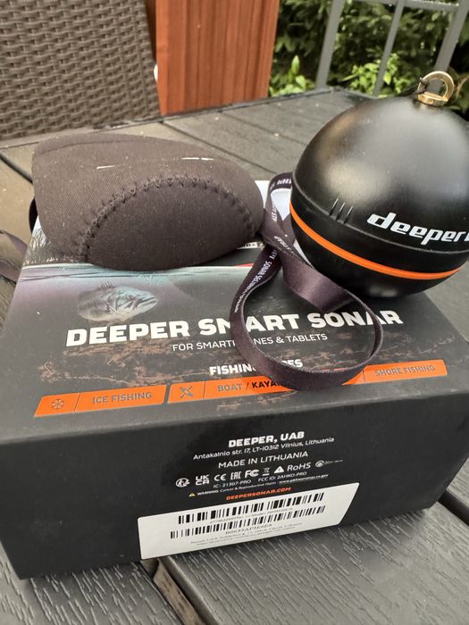 Echosonda Deeper PRO+ 2 z GPS i Wi-Fi