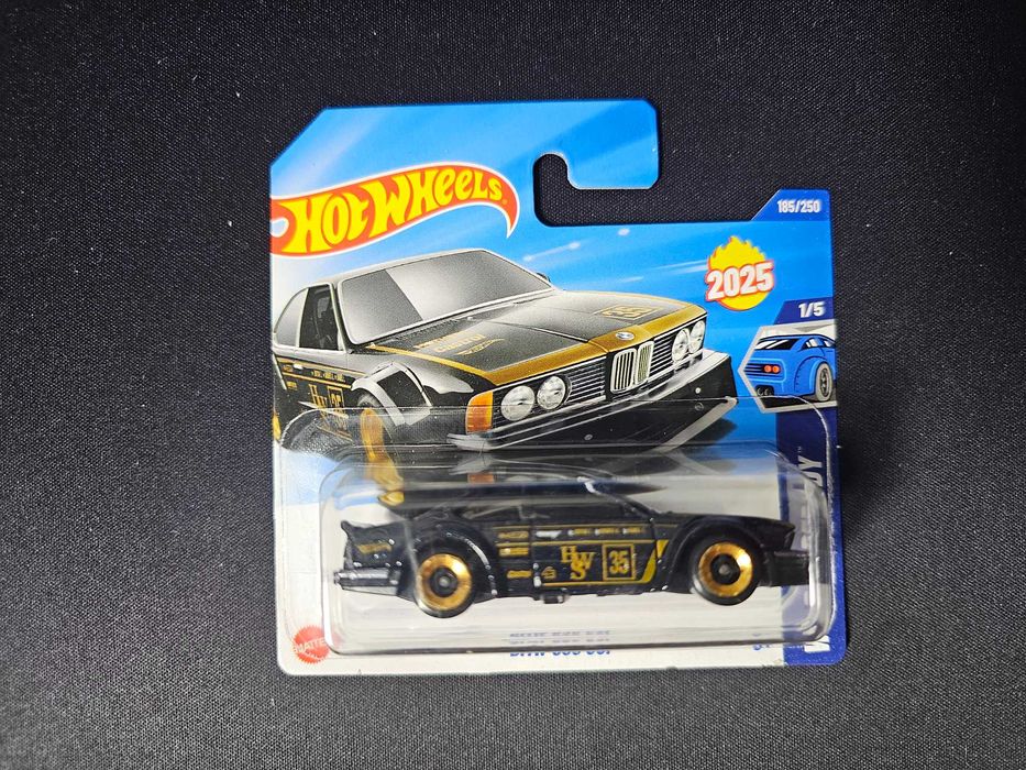 Hot Wheels BMW 635 CSI black