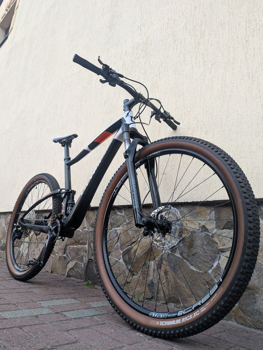 Карбоновий двопідвіс 29" Olympia F1-X / Shimano XTR / XT / Fox Elite / L