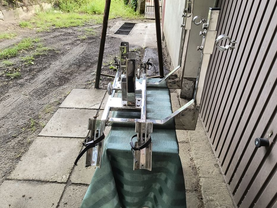 uchwyt na dwa rowery jacht motorówka