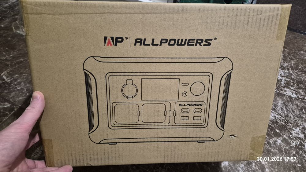 Зарядна станція Allpowers R600 600Вт