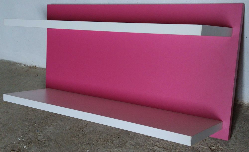 Prateleira dupla de parede